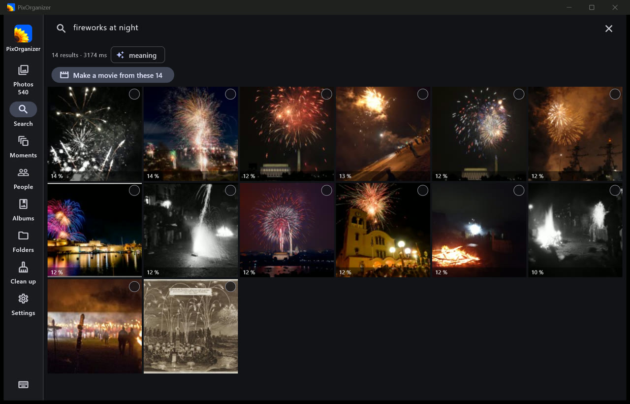 Search results for “fireworks at night”